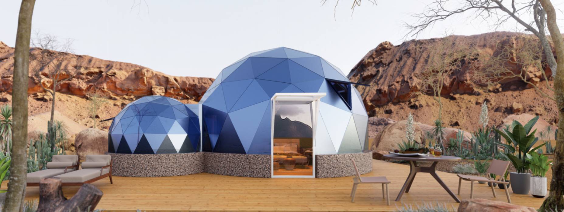 亚东县球形智能光伏玻璃星空房